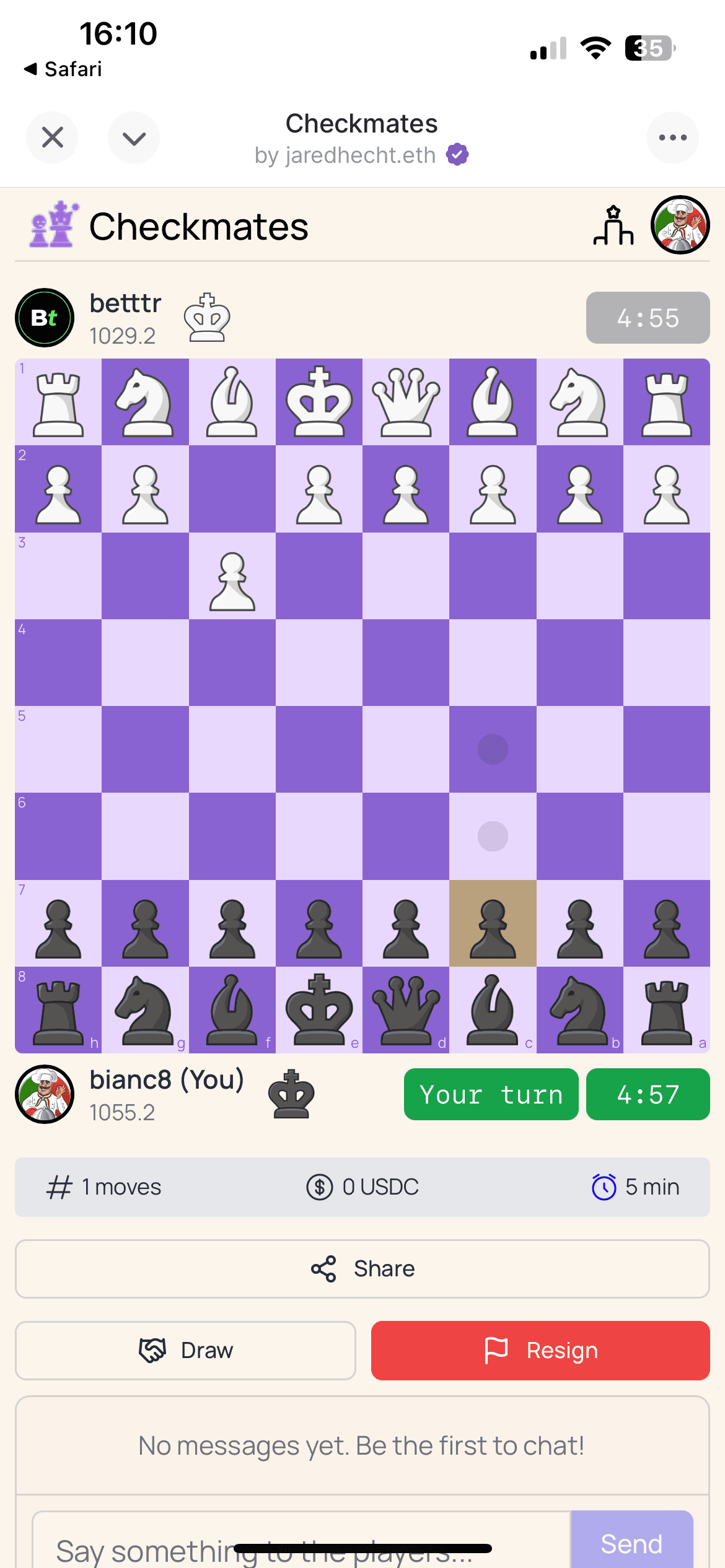 1. Checkmates Live Chess Game